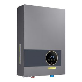 Tankless Electric Water Heater, 36kW Instant Hot Water Heater Under Sink, On Demand for Bathroom, Kitchen, Office with LCD Touch Screen