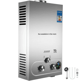 18L Tankless Hot Water Heater Instant Boiler