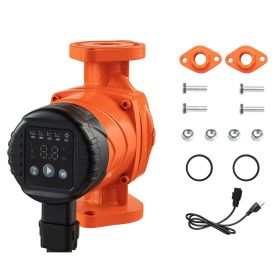 F-007E-1F1 High Efficiency Circulator Pump, 16 GPM, 120V 20 ft Cast Iron Hot Water Recirculating Circulation Pump, 1 in Flange Connection, Check