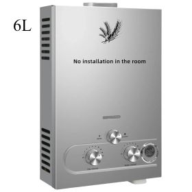 6L Hot Water Heater Tankless Gas Instant Boiler